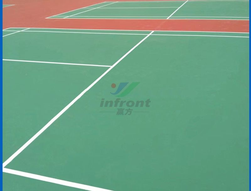 菏泽家政学院-硅PU羽毛球场