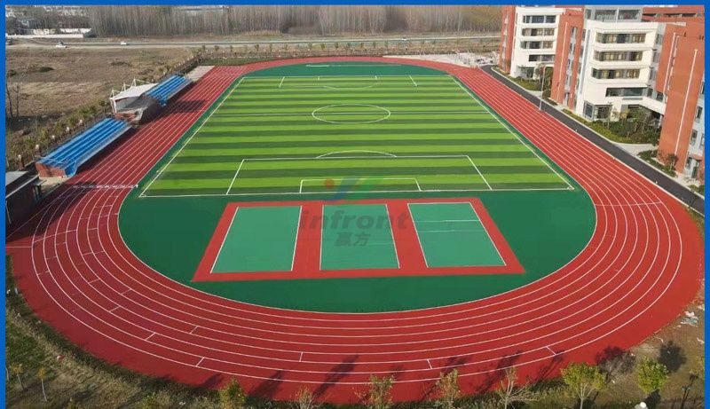 济宁安居一中-透气型跑道